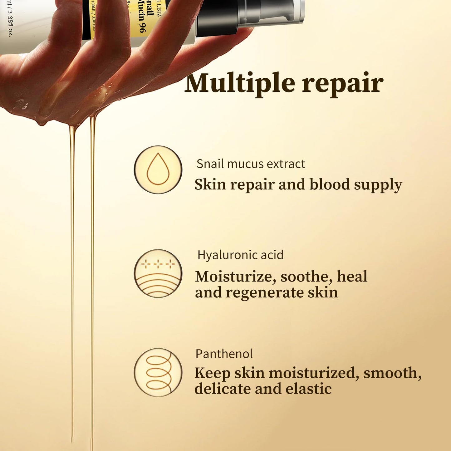Snail Mucin Serum – Rejuvenate and Renew Mature Skin
