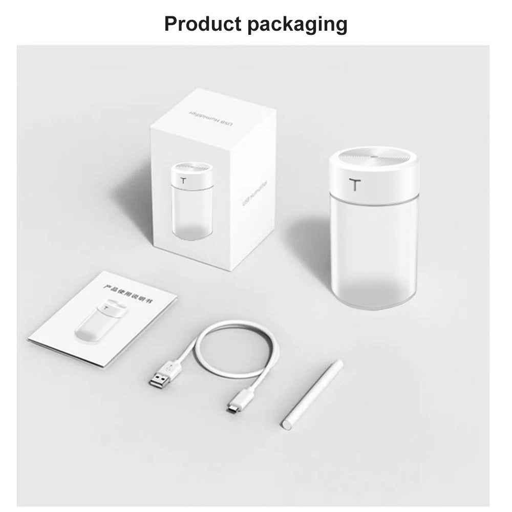 Mini USB Humidifier & Night Light β Hydrate Skin Anywhere!