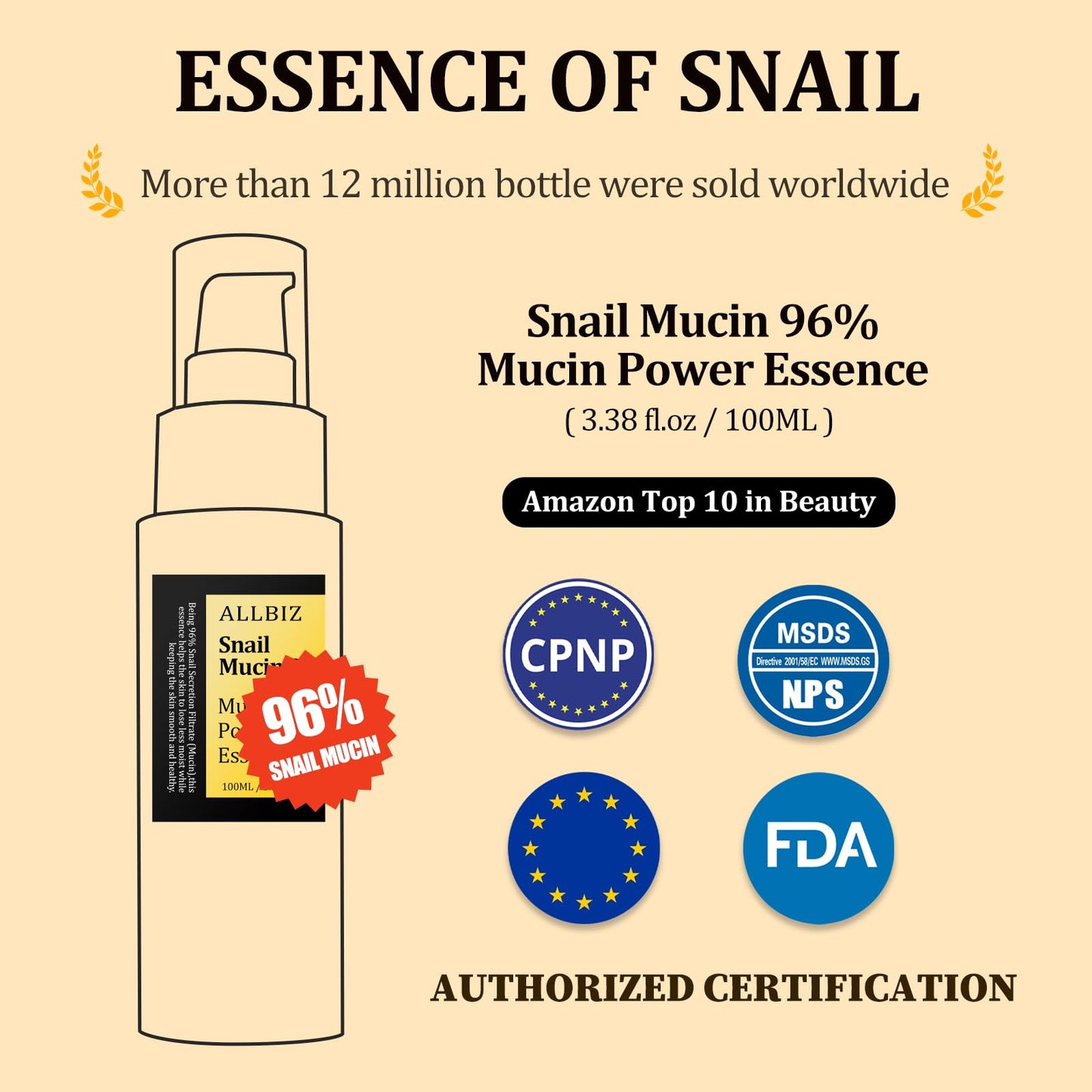 Snail Mucin Serum – Rejuvenate and Renew Mature Skin