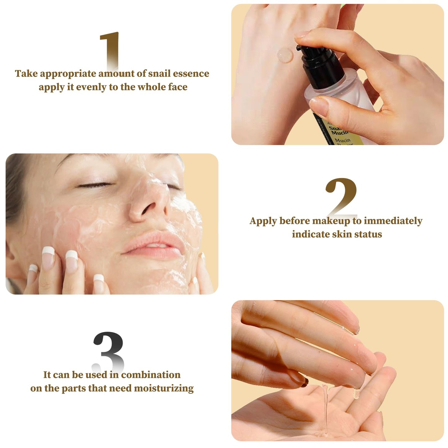 Snail Mucin Serum – Rejuvenate and Renew Mature Skin