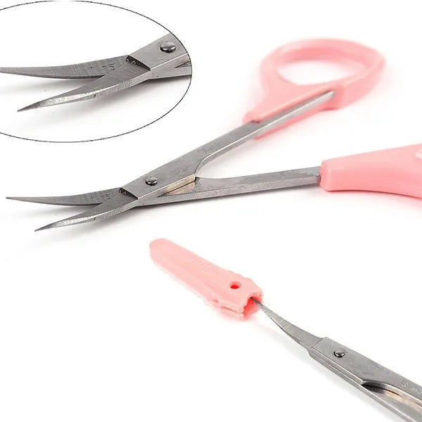 Tame Brows Like a Pro – Professional Eyebrow Scissors (Straight or Angled) FREE SHIPPING